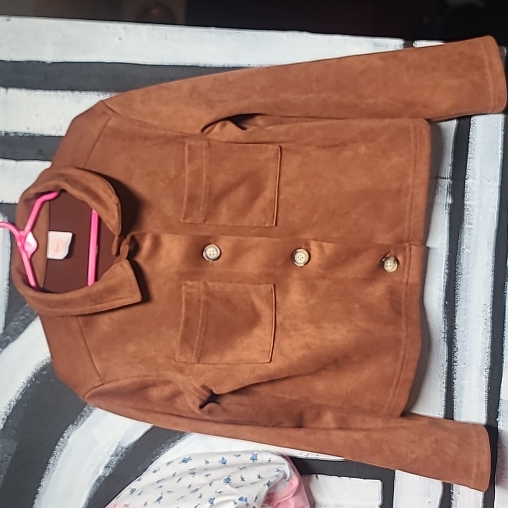Suede jacket 6x